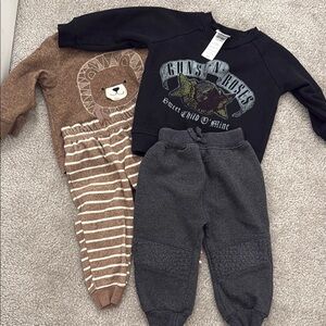 Carter's Gray Sweatpants Cozy Casual Fit